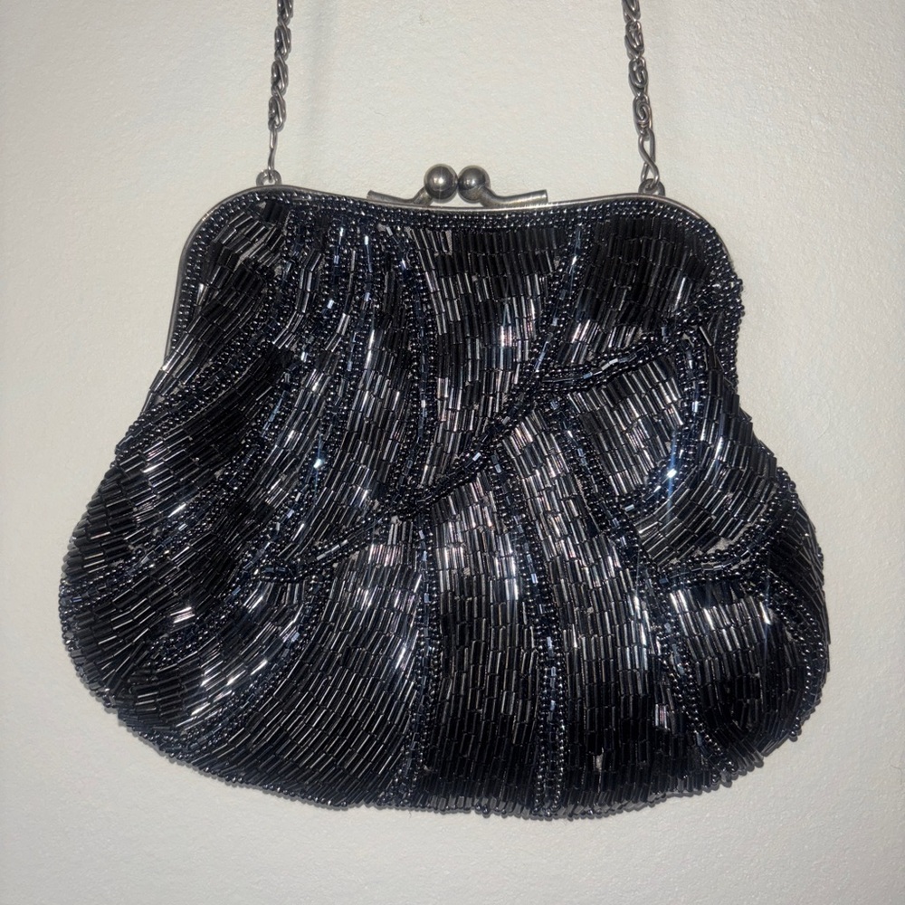 Vintage Cache beaded evening bag